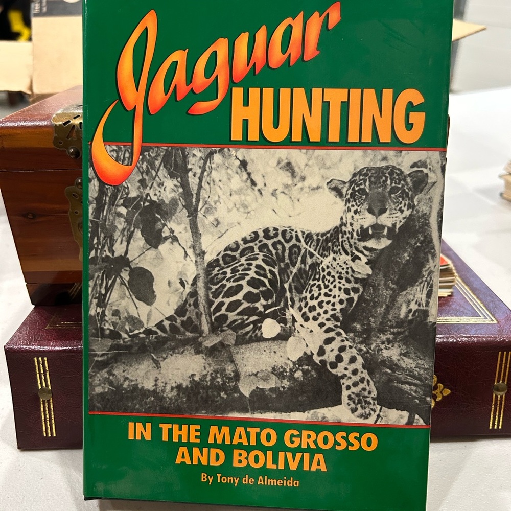 Jaguar Hunting Book by Tony de Almeida